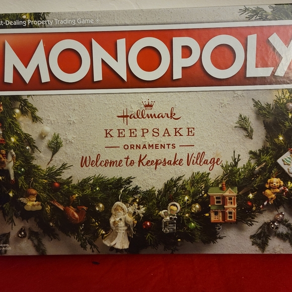 Monopoly Hallmark Keepsake Ornaments Welcome to Keepsake Village - Picture 1 of 4